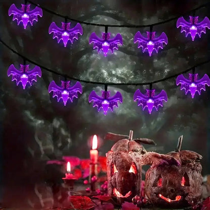 LED Bat String Lights for Holiday Decoration